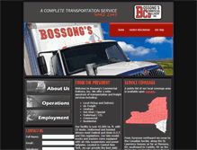 Tablet Screenshot of bossongs.com